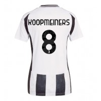 Camisa de time de futebol Juventus Teun Koopmeiners #8 Replicas 1º Equipamento Feminina 2024-25 Manga Curta